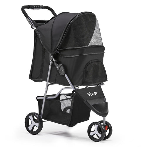 i.Pet Pet Stroller Dog Pram Cat Carrier Large Travel Pushchair
