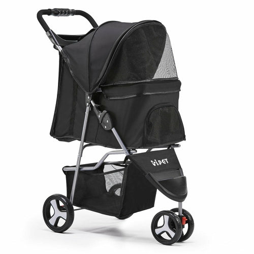 i.Pet Pet Stroller Dog Pram Cat Carrier Large Travel Pushchair