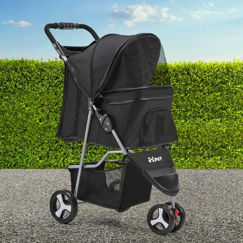 i.Pet Pet Stroller Dog Pram Cat Carrier Large Travel Pushchair